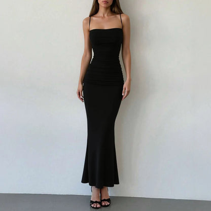 Chic Slim Fit Long Dress