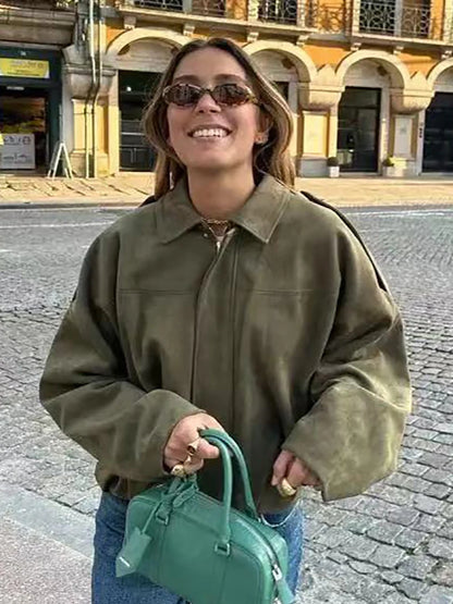 Women's vintage bomber jackets