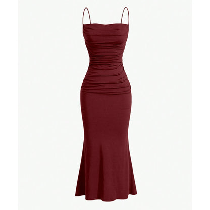 Chic Slim Fit Long Dress