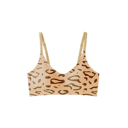 Seamless, breathable bra with soft support — no steel ring, ultra-comfortable.