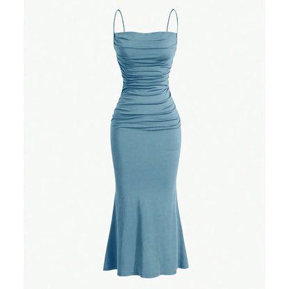 Chic Slim Fit Long Dress