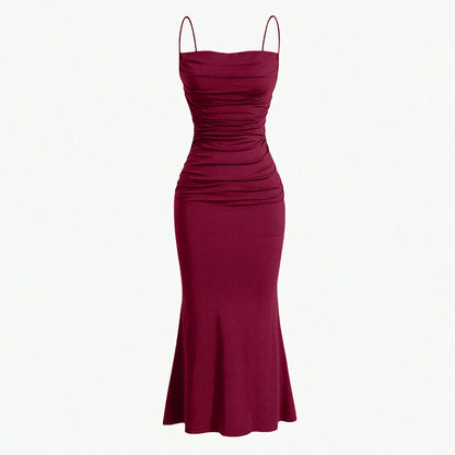 Chic Slim Fit Long Dress