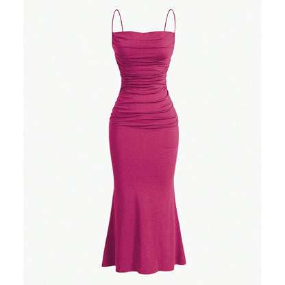 Chic Slim Fit Long Dress
