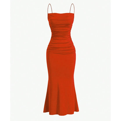 Chic Slim Fit Long Dress