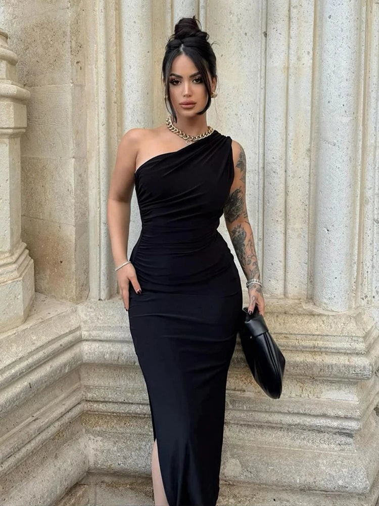 Sleeveless Backless Long Dress